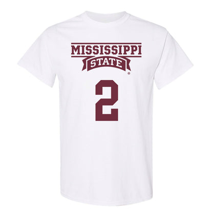 Mississippi State - NCAA Men's Basketball : Jaborri Mcghee - Classic Shersey T-Shirt-0