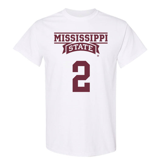 Mississippi State - NCAA Men's Basketball : Jaborri Mcghee - Classic Shersey T-Shirt-0