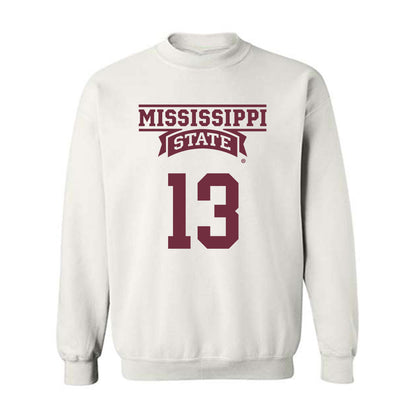 Mississippi State - NCAA Women's Basketball : Rocio Jimenez - Classic Shersey Crewneck Sweatshirt-0