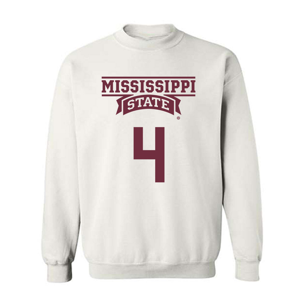 Mississippi State - NCAA Women's Basketball : Jessika Carter - Classic Shersey Crewneck Sweatshirt-0