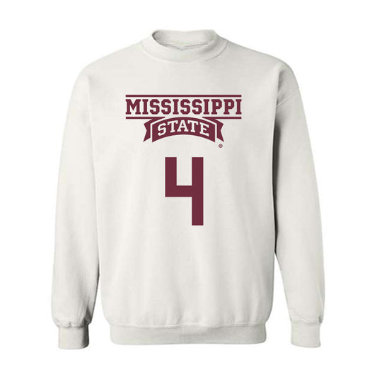 Mississippi State - NCAA Women's Basketball : Jessika Carter - Classic Shersey Crewneck Sweatshirt-0