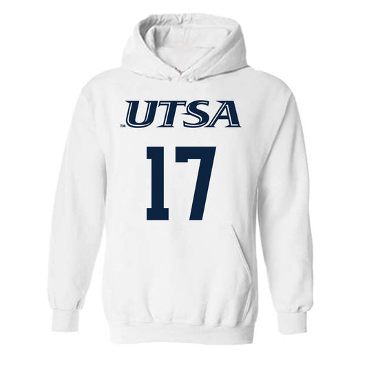 UTSA - NCAA Men's Basketball : Stanley Borden - Sports Shersey Hooded Sweatshirt-0