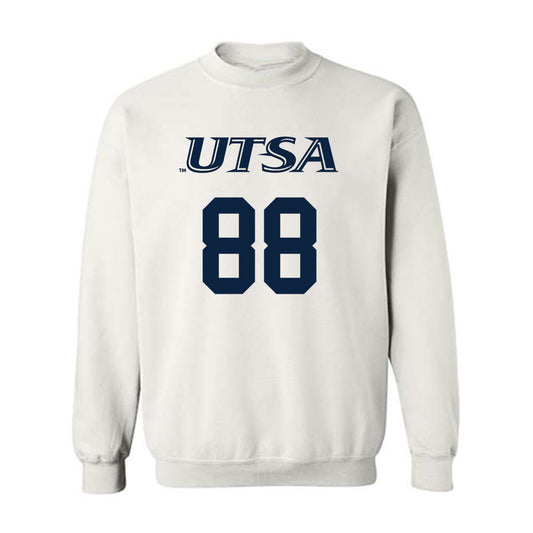 UTSA - NCAA Men's Basketball : Skylar Wicks - Sports Shersey Crewneck Sweatshirt-0