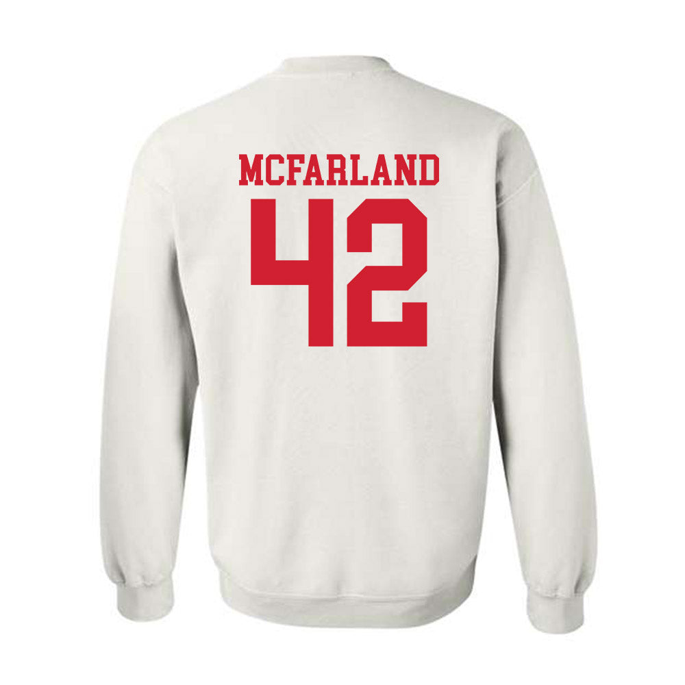 Houston - NCAA Women's Basketball : Peyton McFarland - Classic Shersey Crewneck Sweatshirt-1