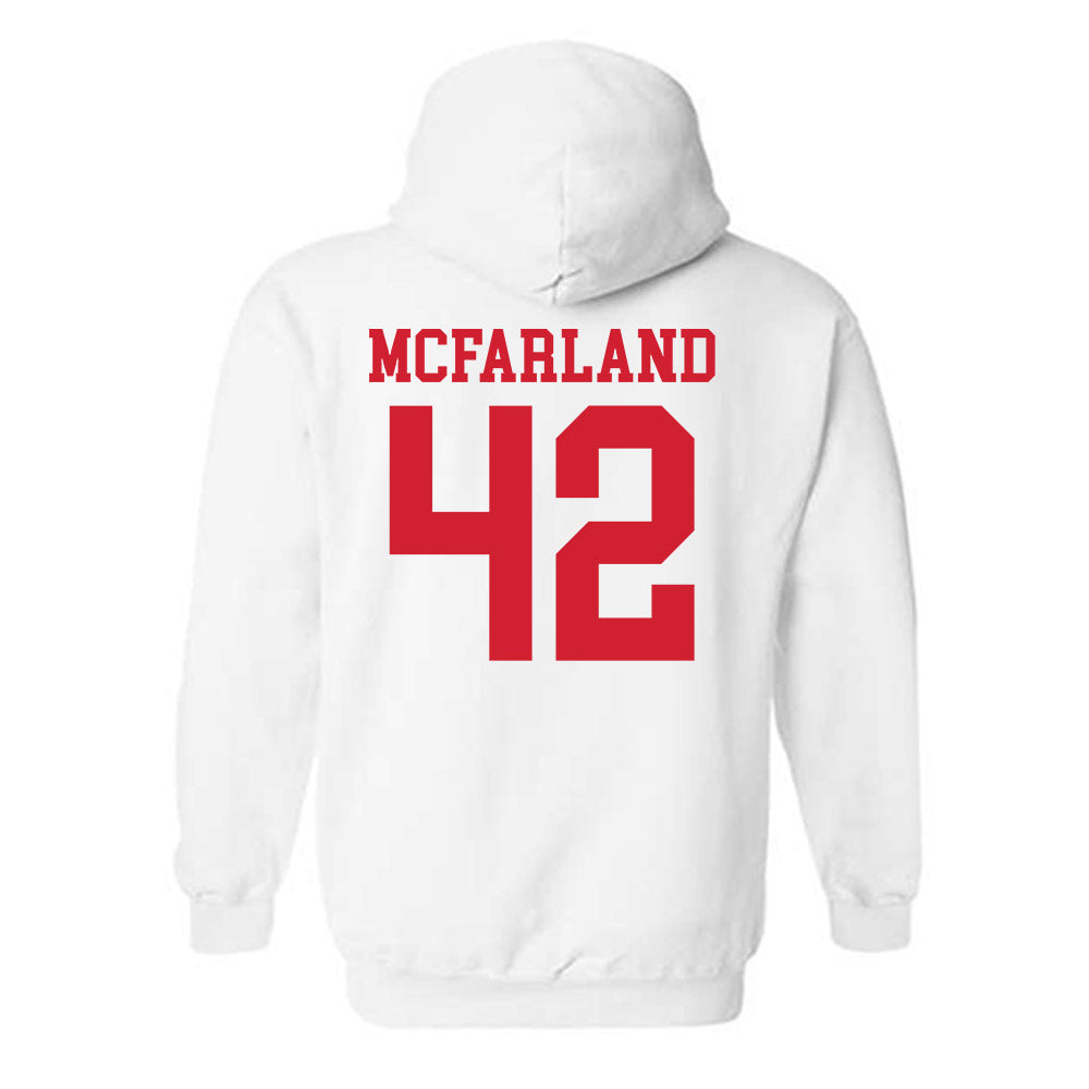 Houston - NCAA Women's Basketball : Peyton McFarland - Classic Shersey Hooded Sweatshirt-1