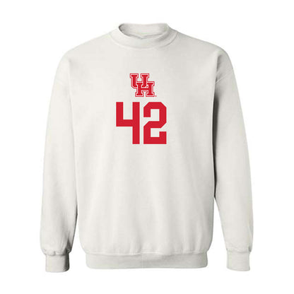 Houston - NCAA Women's Basketball : Peyton McFarland - Classic Shersey Crewneck Sweatshirt-0