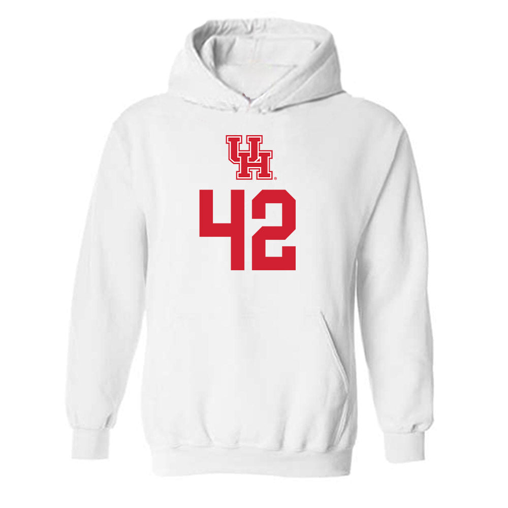 Houston - NCAA Women's Basketball : Peyton McFarland - Classic Shersey Hooded Sweatshirt-0