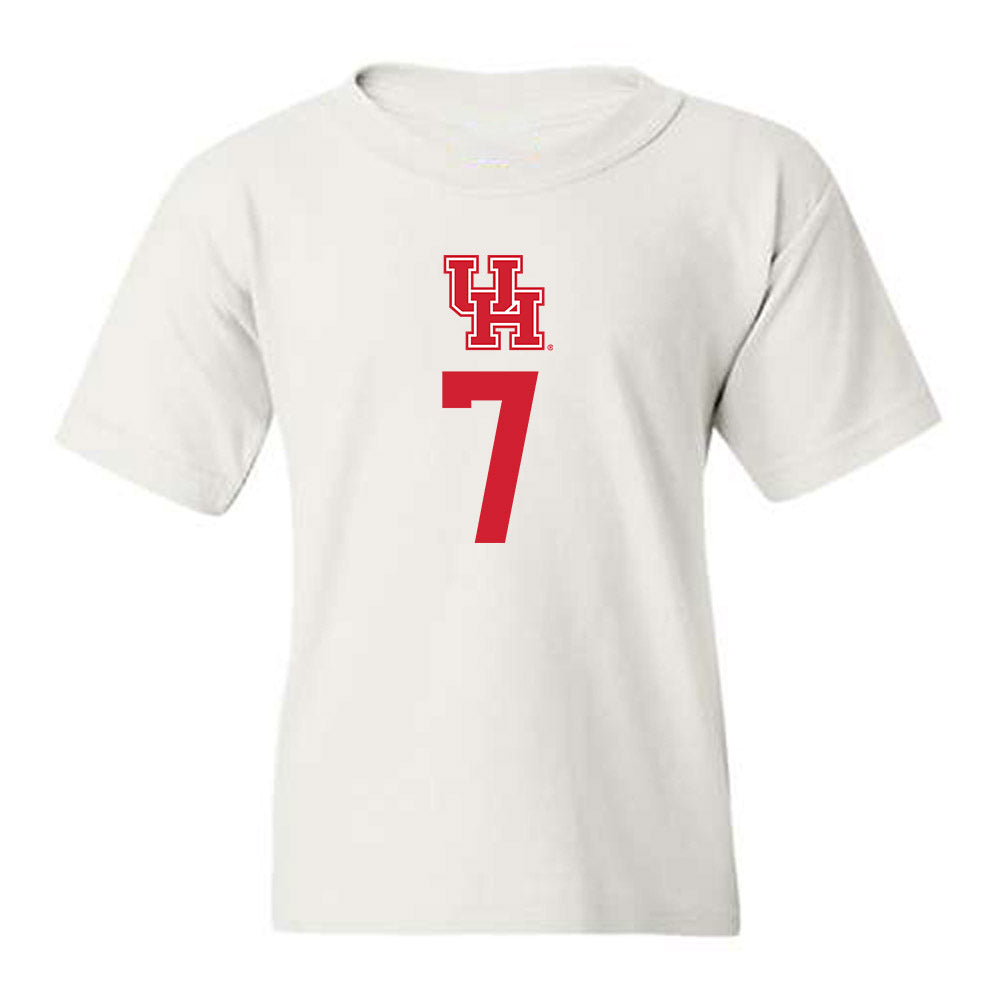 Houston - NCAA Men's Basketball : Milos Uzan - Classic Shersey Youth T-Shirt-0