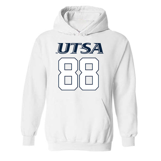 UTSA - NCAA Men's Basketball : Skylar Wicks - Sports Shersey Hooded Sweatshirt-0
