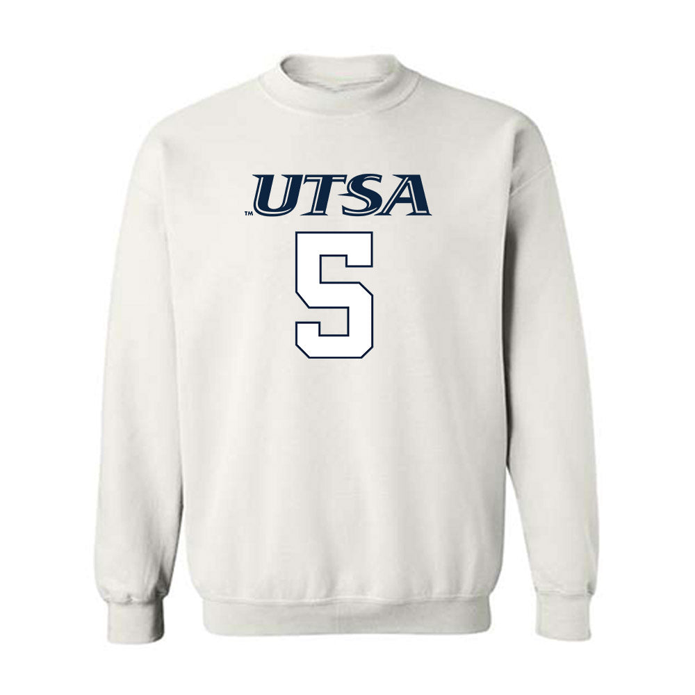 UTSA - NCAA Women's Basketball : Mia Hammonds - Sports Shersey Crewneck Sweatshirt