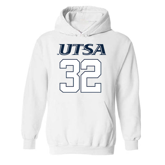 UTSA - NCAA Women's Basketball : Jordyn Jenkins - Sports Shersey Hooded Sweatshirt-0