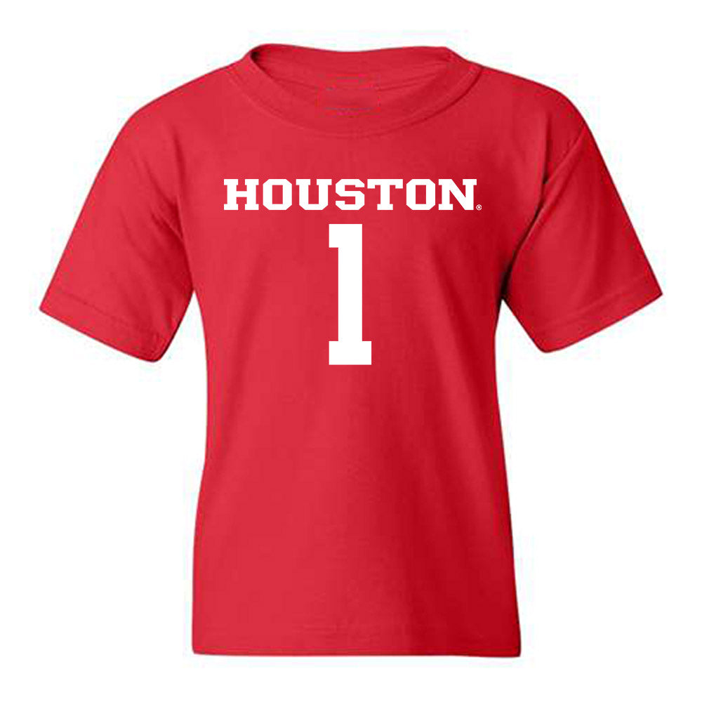 Houston - NCAA Men's Basketball : Isiah Harwell - Classic Shersey Youth T-Shirt-0