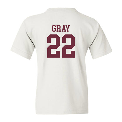 Mississippi State - NCAA Women's Basketball : Nataliyah Gray - Sports Shersey Youth T-Shirt-1
