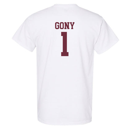 Mississippi State - NCAA Women's Basketball : Nyayongah Gony - Sports Shersey T-Shirt-1