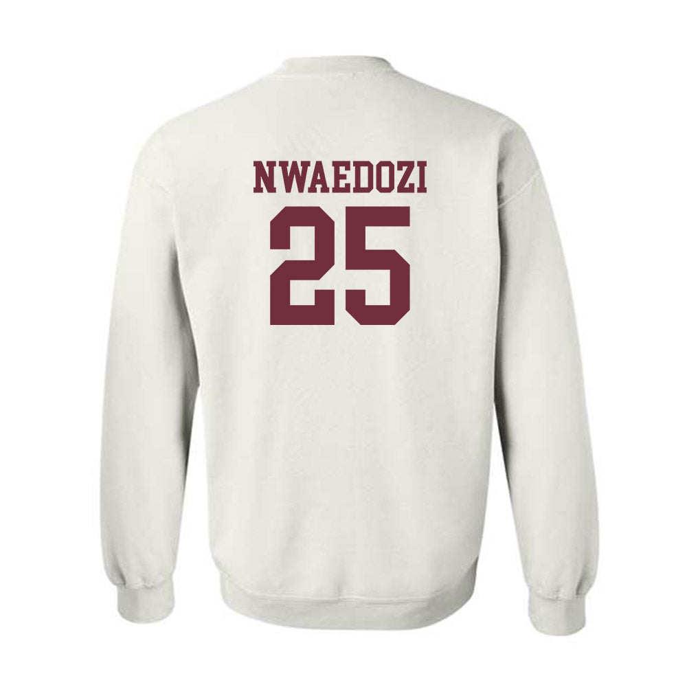 Mississippi State - NCAA Women's Basketball : Favour Nwaedozi - Sports Shersey Crewneck Sweatshirt-1