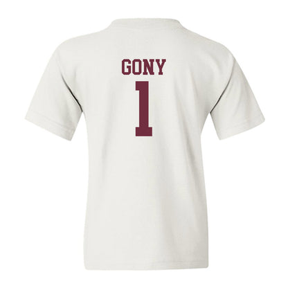 Mississippi State - NCAA Women's Basketball : Nyayongah Gony - Sports Shersey Youth T-Shirt-1