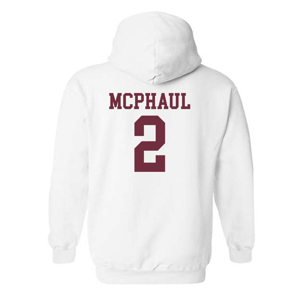 Mississippi State - NCAA Women's Basketball : Destiney McPhaul - Sports Shersey Hooded Sweatshirt-1