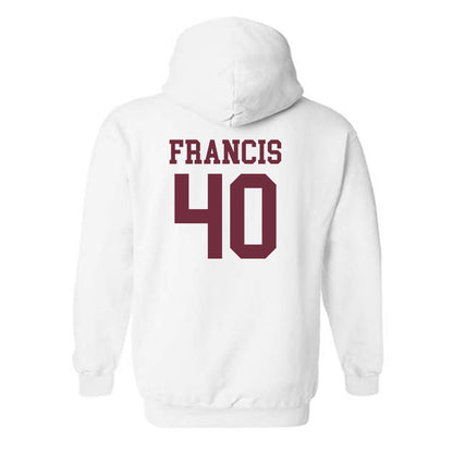 Mississippi State - NCAA Women's Basketball : Madison Francis - Sports Shersey Hooded Sweatshirt-1
