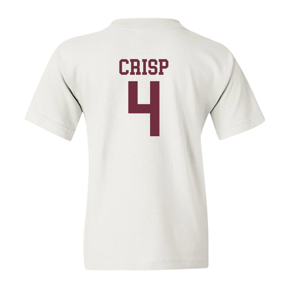 Mississippi State - NCAA Women's Basketball : Trayanna Crisp - Sports Shersey Youth T-Shirt-1