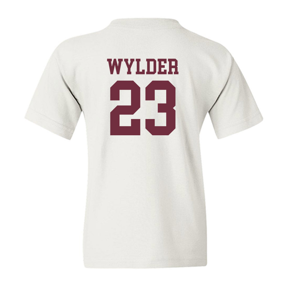 Mississippi State - NCAA Women's Basketball : Faith Wylder - Sports Shersey Youth T-Shirt-1