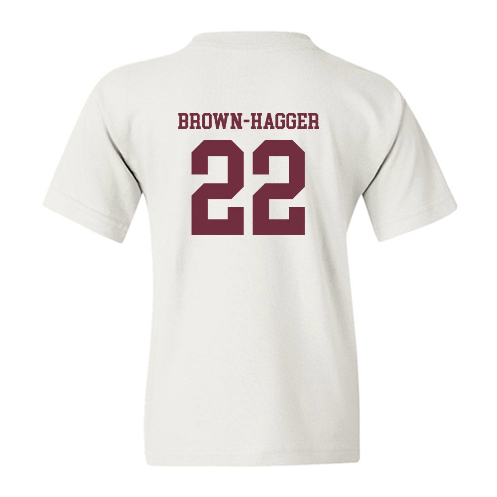 Mississippi State - NCAA Women's Basketball : Jasmine Brown-Hagger - Sports Shersey Youth T-Shirt-1