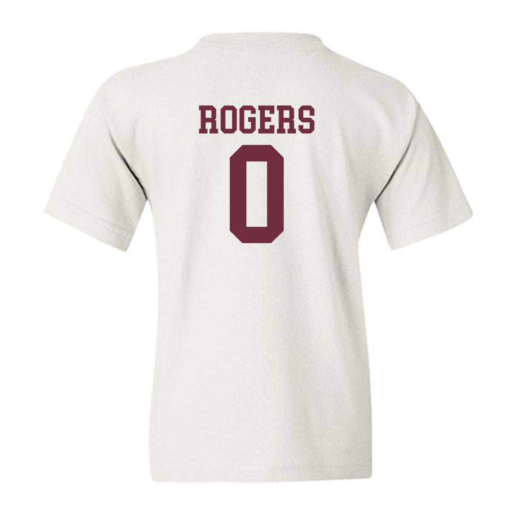 Mississippi State - NCAA Women's Basketball : Darrione Rogers - Sports Shersey Youth T-Shirt-1