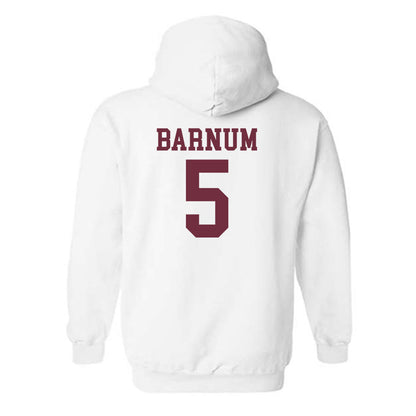 Mississippi State - NCAA Women's Basketball : Erynn Barnum - Sports Shersey Hooded Sweatshirt-1
