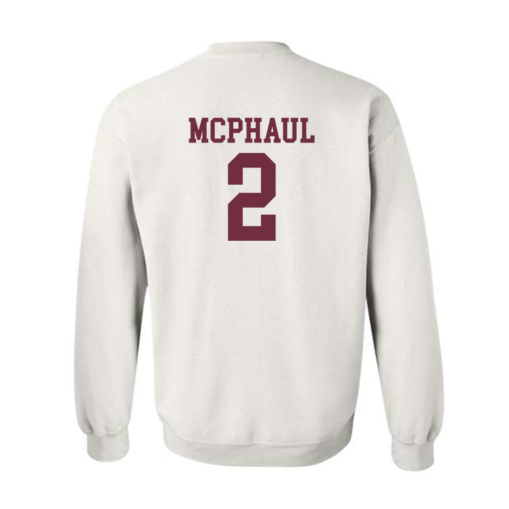 Mississippi State - NCAA Women's Basketball : Destiney McPhaul - Sports Shersey Crewneck Sweatshirt-1