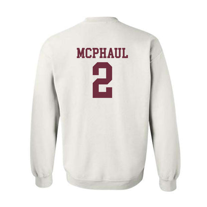 Mississippi State - NCAA Women's Basketball : Destiney McPhaul - Sports Shersey Crewneck Sweatshirt-1