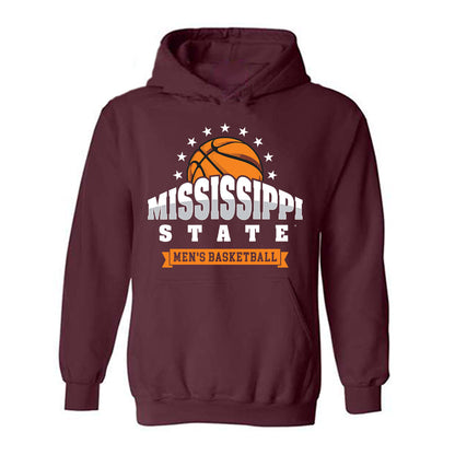 Mississippi State - NCAA Men's Basketball : Quincy Ballard - Sports Shersey Hooded Sweatshirt-0