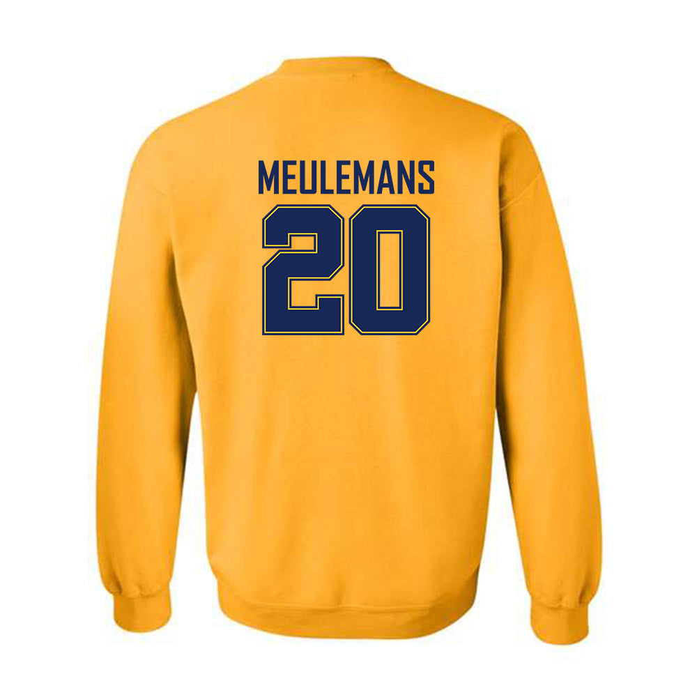 Marquette - NCAA Women's Basketball : Jordan Meulemans - Sports Shersey Crewneck Sweatshirt-1
