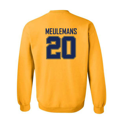 Marquette - NCAA Women's Basketball : Jordan Meulemans - Sports Shersey Crewneck Sweatshirt-1