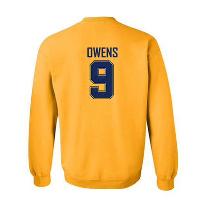 Marquette - NCAA Men's Basketball : Damarius Owens - Sports Shersey Crewneck Sweatshirt-1