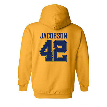 Marquette - NCAA Men's Basketball : Luke Jacobson - Sports Shersey Hooded Sweatshirt