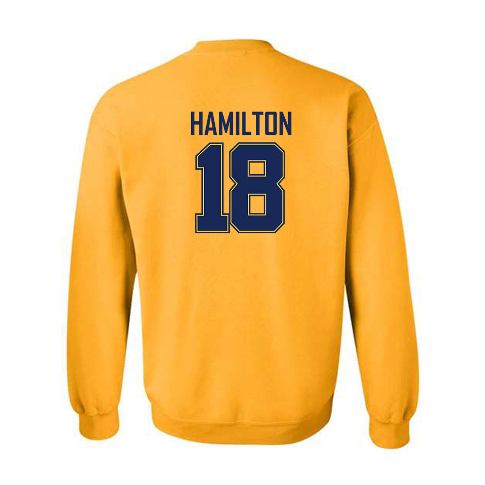 Marquette - NCAA Men's Basketball : Caedin Hamilton - Sports Shersey Crewneck Sweatshirt-1