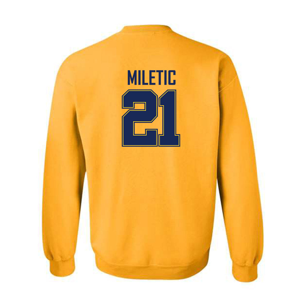 Marquette - NCAA Men's Basketball : Ian Miletic - Sports Shersey Crewneck Sweatshirt-1
