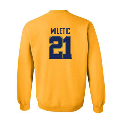 Marquette - NCAA Men's Basketball : Ian Miletic - Sports Shersey Crewneck Sweatshirt-1