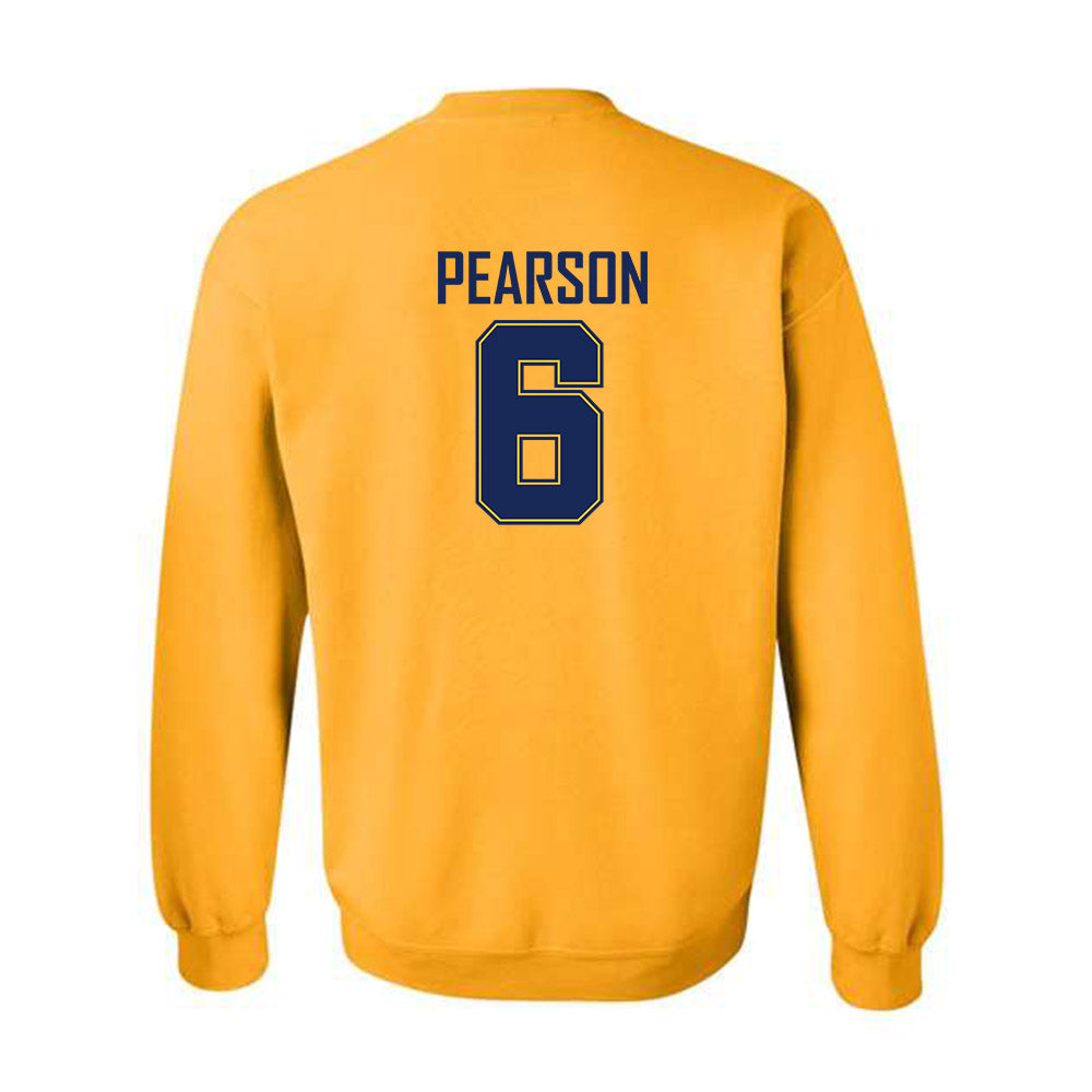 Marquette - NCAA Men's Basketball : Sheek Pearson - Sports Shersey Crewneck Sweatshirt-1
