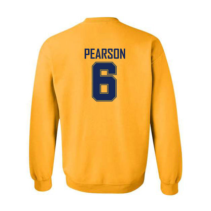 Marquette - NCAA Men's Basketball : Sheek Pearson - Sports Shersey Crewneck Sweatshirt-1