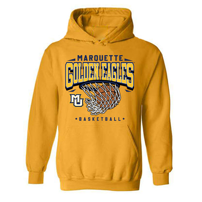 Marquette - NCAA Men's Basketball : Nash Walker - Sports Shersey Hooded Sweatshirt-0