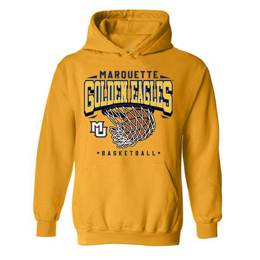 Marquette - NCAA Men's Basketball : Nash Walker - Sports Shersey Hooded Sweatshirt-0
