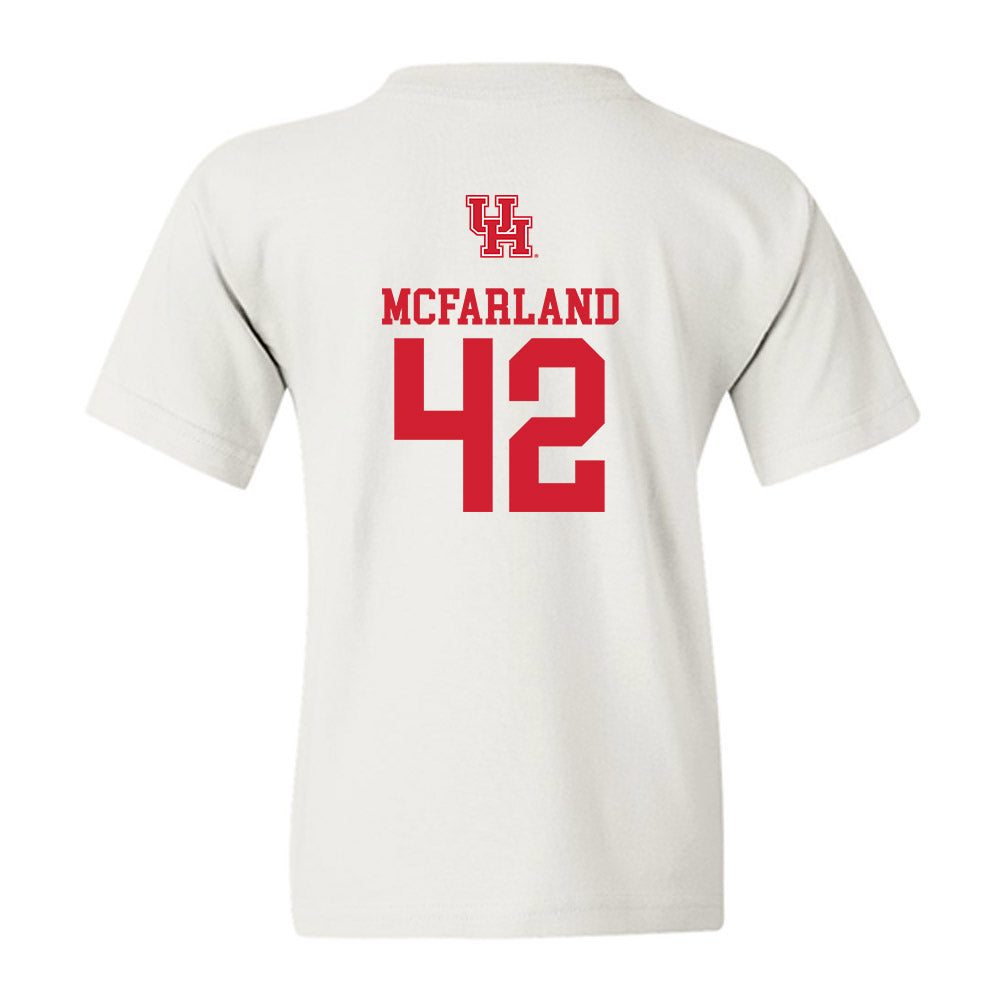 Houston - NCAA Women's Basketball : Peyton McFarland - Sports Shersey Youth T-Shirt-1