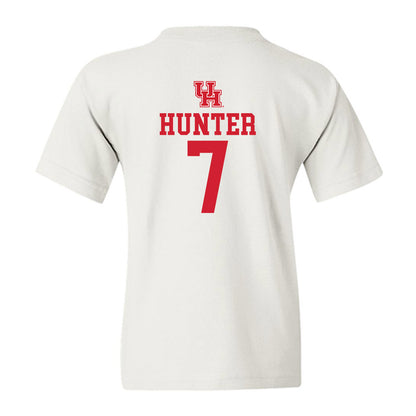Houston - NCAA Women's Basketball : Kyndall Hunter - Sports Shersey Youth T-Shirt-1