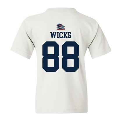 UTSA - NCAA Men's Basketball : Skylar Wicks - Generic Sports Youth T-Shirt-1