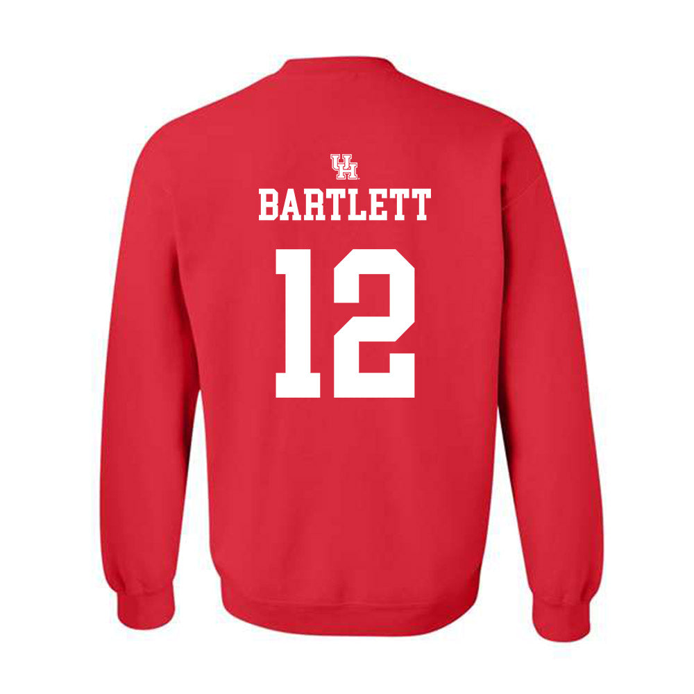 Houston - NCAA Women's Basketball : Amani Bartlett - Sports Shersey Crewneck Sweatshirt-1