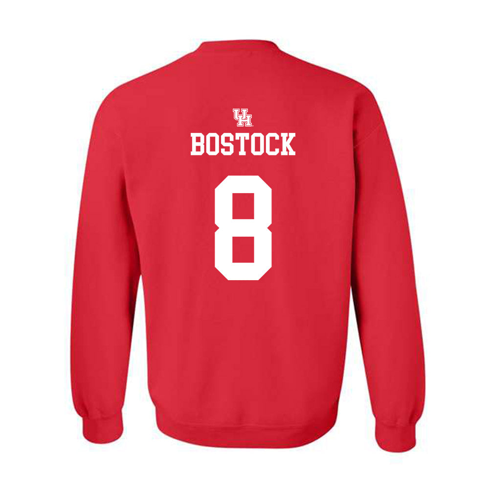 Houston - NCAA Women's Basketball : Summer Bostock - Sports Shersey Crewneck Sweatshirt-1