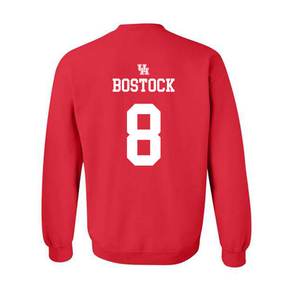 Houston - NCAA Women's Basketball : Summer Bostock - Sports Shersey Crewneck Sweatshirt-1