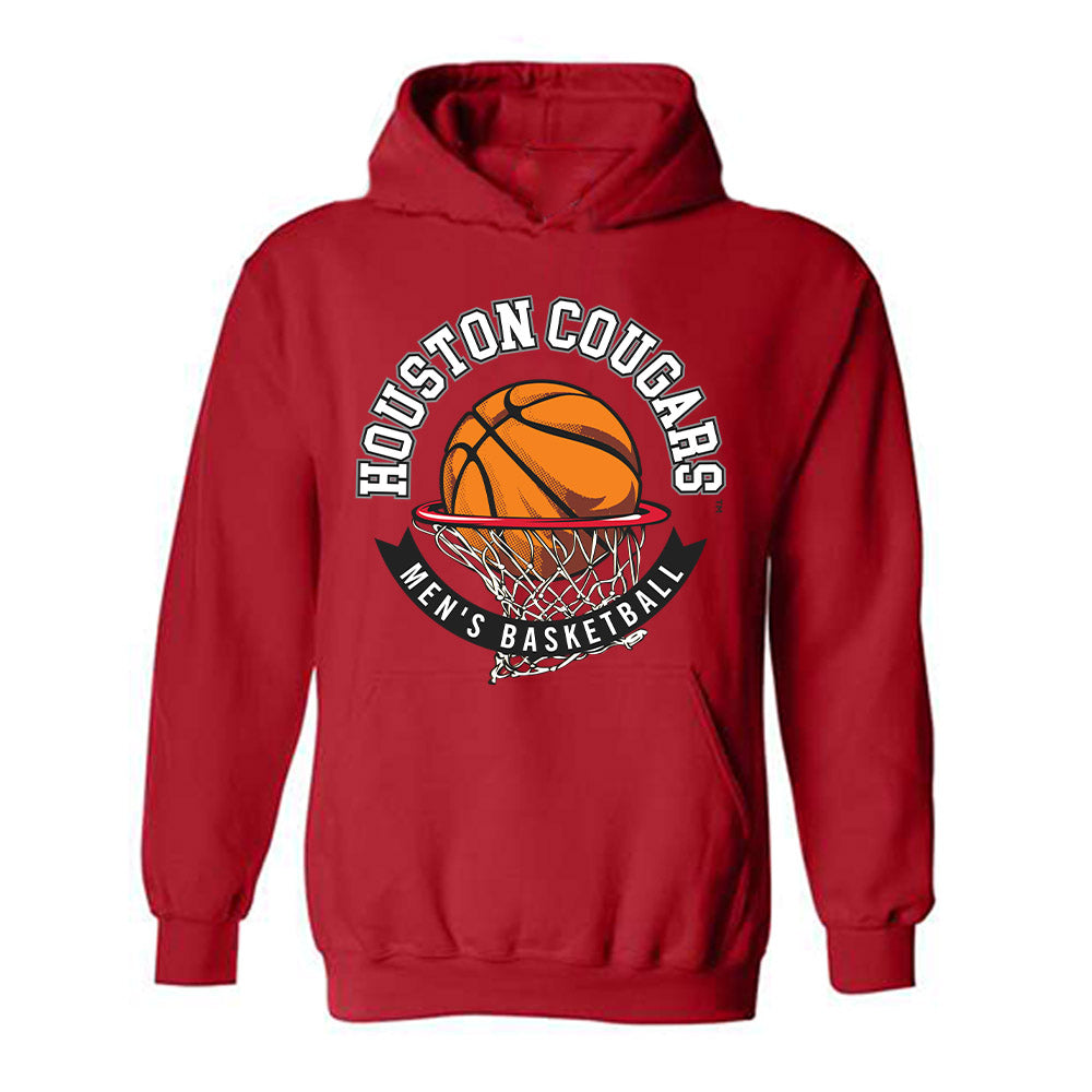 Houston - NCAA Women's Basketball : Kyndall Hunter - Sports Shersey Hooded Sweatshirt-0