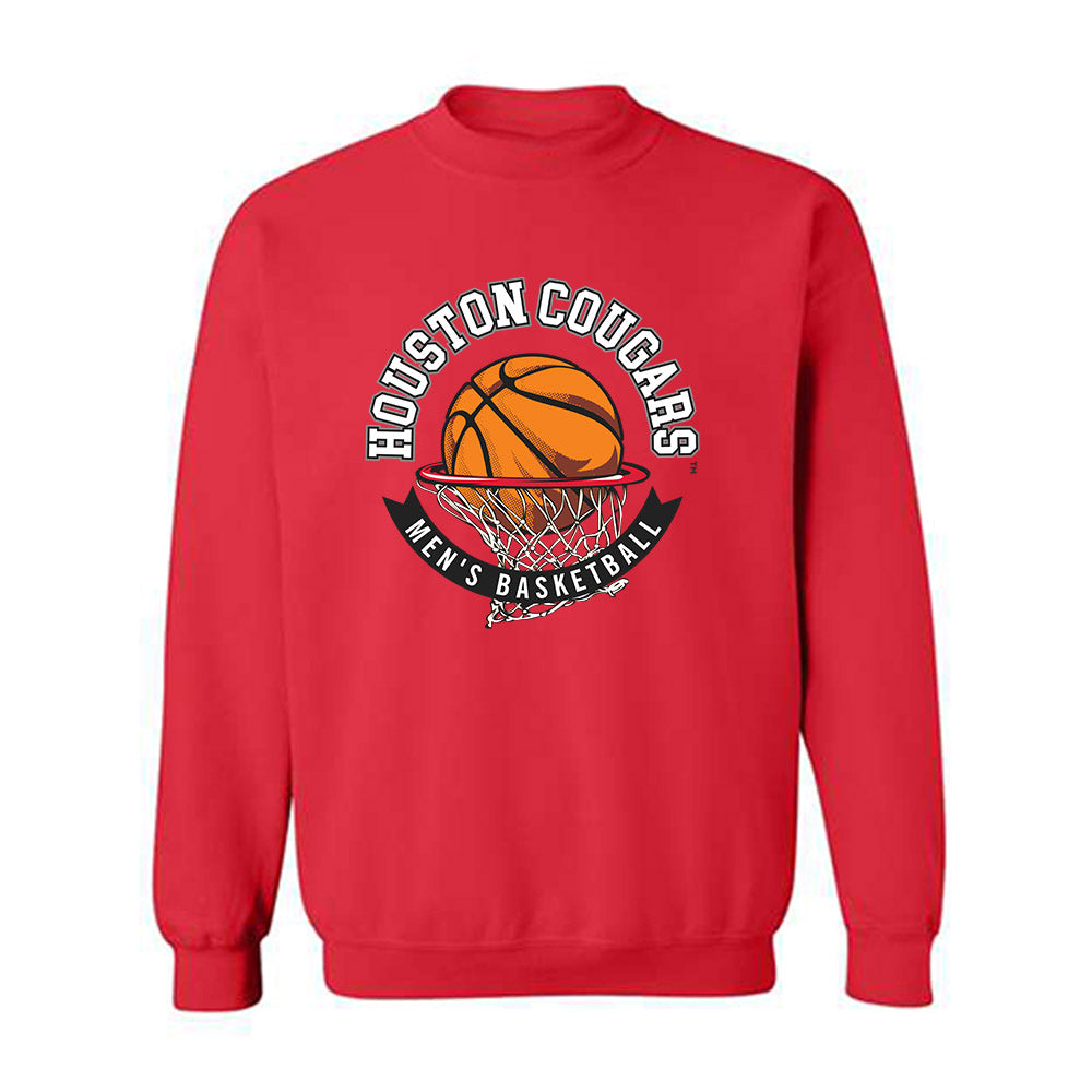 Houston - NCAA Women's Basketball : Peyton McFarland - Sports Shersey Crewneck Sweatshirt-0