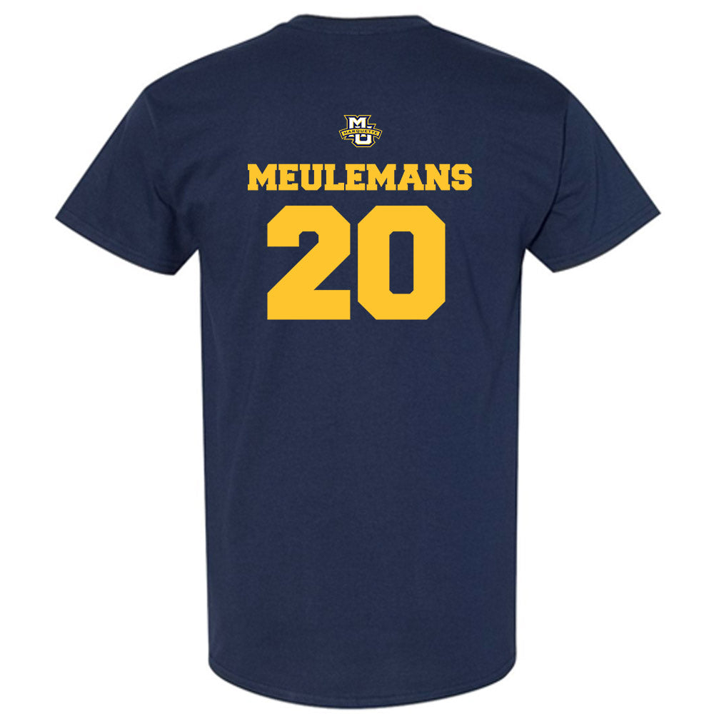 Marquette - NCAA Women's Basketball : Jordan Meulemans - Sports Shersey T-Shirt-1